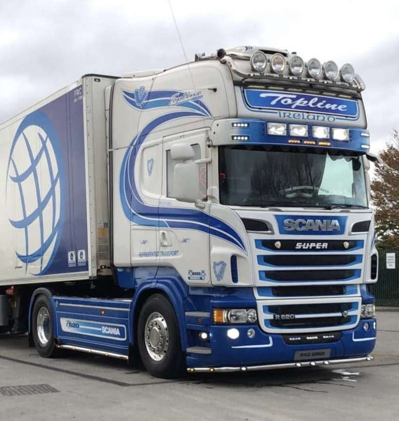 Scania R series 2009-2017 low bar