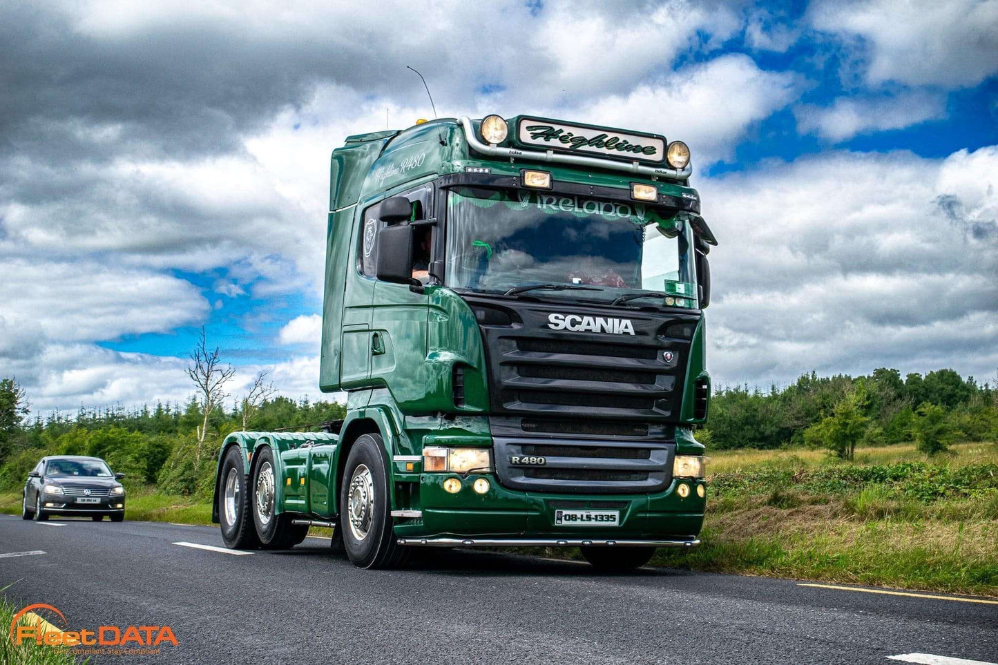 Scania R series 2004-2009 low bar